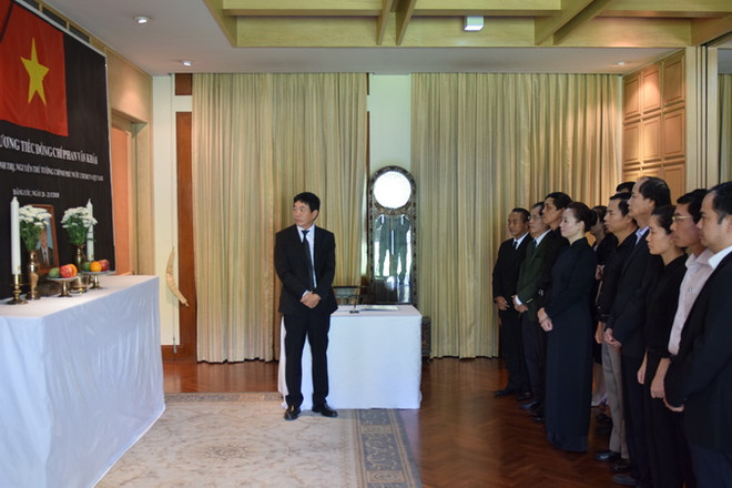 Lễ viếng nguyên Thủ tướng Phan Văn Khải tại Thái Lan và Indonesia ảnh 1