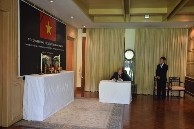 Lễ viếng nguyên Thủ tướng Phan Văn Khải tại Thái Lan và Indonesia ảnh 2