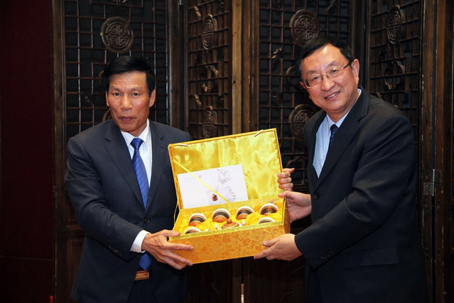 Khai mạc Triển lãm tranh Tết truyền thống Việt-Trung tại Bắc Kinh ảnh 1