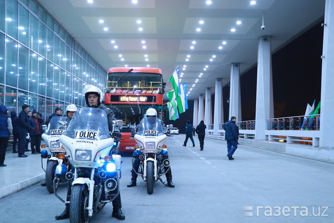 Uzbekistan ăn mừng chức vô địch châu Á của các cầu thủ U23 ảnh 2