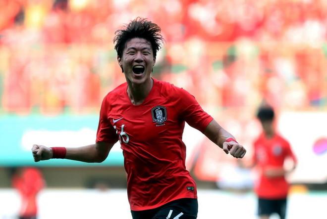 Hạ Uzbeksitan, Olympic Hàn Quốc hẹn Olympic Việt Nam ở bán kết ảnh 1