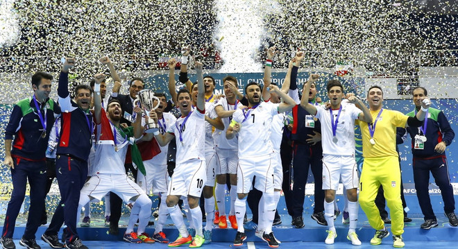 Iran lên ngôi vô địch Futsal châu Á sau màn vùi dập Nhật Bản ảnh 1