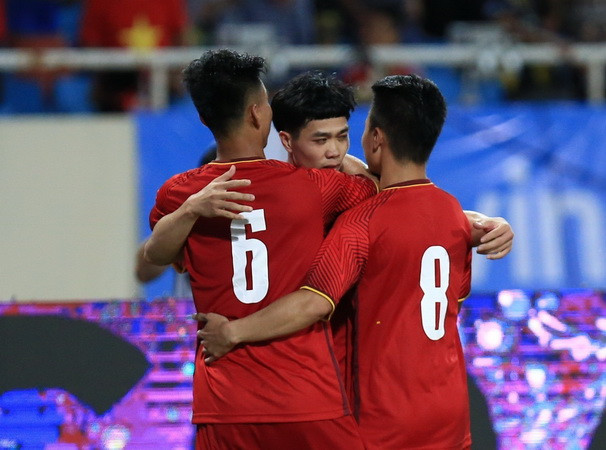 Cận cảnh U23 Việt Nam đánh bại U23 Palestine ở trận ra quân ảnh 1