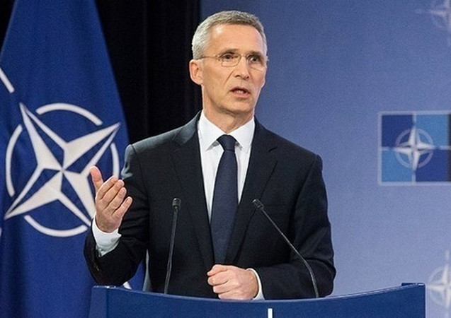 Tổng thư ký Tổ chức Hiệp ước Bắc Đại Tây Dương (NATO) Jens Stoltenberg. (Nguồn: dailysabah.com) Tổng Thư ký tổ chức NATO ủng hộ Mỹ, Anh và Pháp tấn công Syria ảnh 1