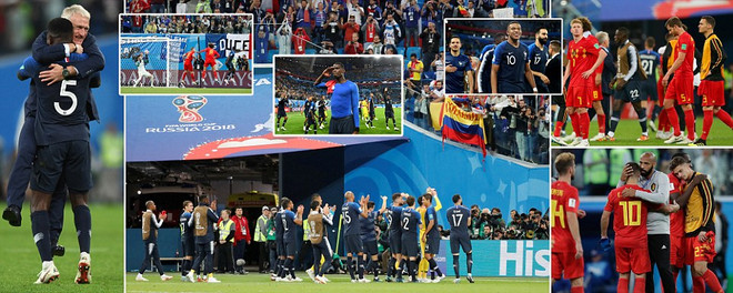 Cận cảnh đội tuyển Pháp đánh bại Bỉ, giành vé vào chung kết ảnh 1