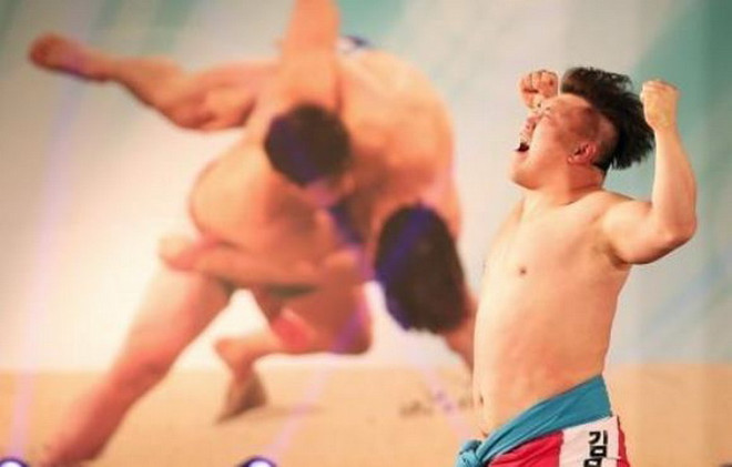 Đấu vật của hai miền Triều Tiên có thể trở thành di sản văn hóa ảnh 1