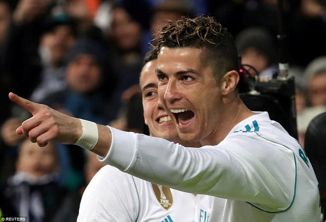Cristiano Ronaldo ghi 4 bàn, Real Madrid trở lại tốp 3 La Liga ảnh 1