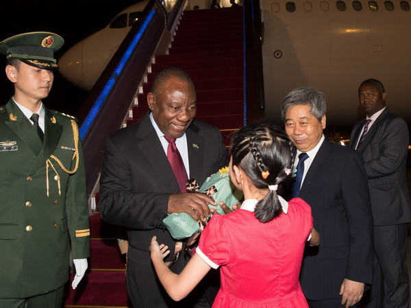 Tổng thống Nam Phi thăm Trung Quốc nhằm thúc đẩy hợp tác kinh tế ảnh 1