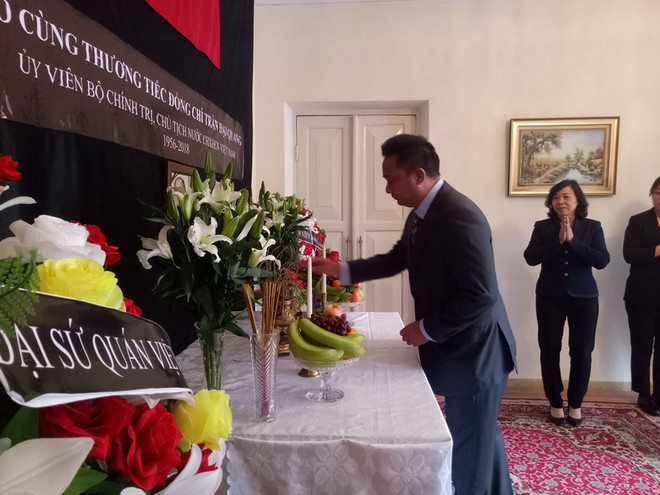 Lãnh đạo Cuba bày tỏ niềm tiếc thương Chủ tịch nước Trần Đại Quang ảnh 3