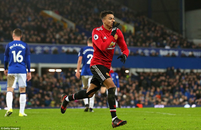 Đánh bại Everton, Manchester United trở lại tốp 2 Premier League ảnh 1
