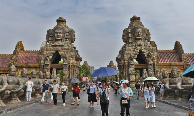 Đền Angkor Wat nổi tiếng Campuchia bất ngờ xuất hiện ở Trung Quốc ảnh 1