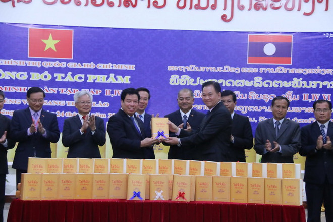 Công bố tác phẩm Hồ Chí Minh toàn tập các cuốn 2, 4 và 6 tiếng Lào ảnh 2