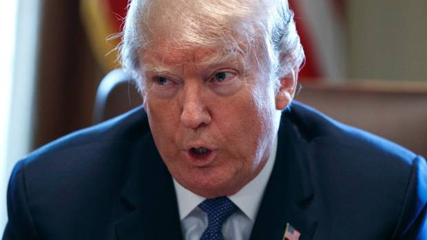 Tổng thống Mỹ Donald Trump. (Nguồn: AP) Tổng thống Mỹ Donald Trump đã ra quyết định tấn công Syria ảnh 1