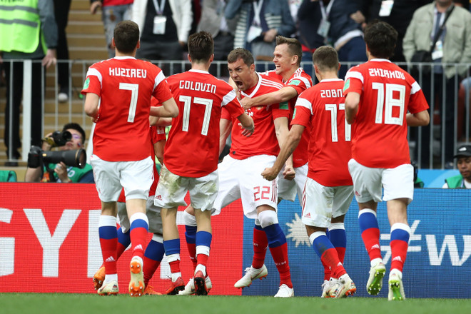 Nga 'hủy diệt' Saudi Arabia trong ngày khai mạc World Cup 2018 ảnh 1