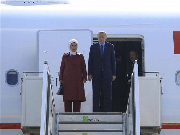 Tổng thống Thổ Nhĩ Kỳ bắt đầu chuyến thăm chính thức Đức ảnh 1