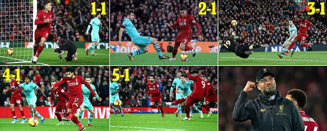 Liverpool thắng hủy diệt Arsenal 5-1, Tottenham thua sốc ảnh 2