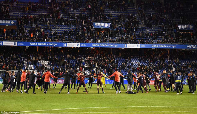 Messi tỏa sáng, Barcelona đăng quang La Liga sớm 4 vòng đấu ảnh 2