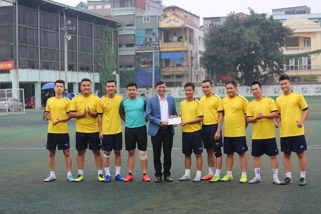 Đội bóng TTXVN giành á quân tại Hội khỏe Hội Nhà báo Thành phố Hà Nội ảnh 2