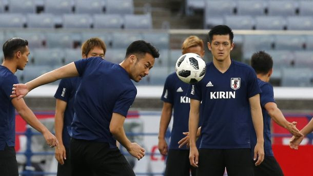 Công chúa Takamado dự khán trận Nhật Bản đối đầu Colombia ảnh 2