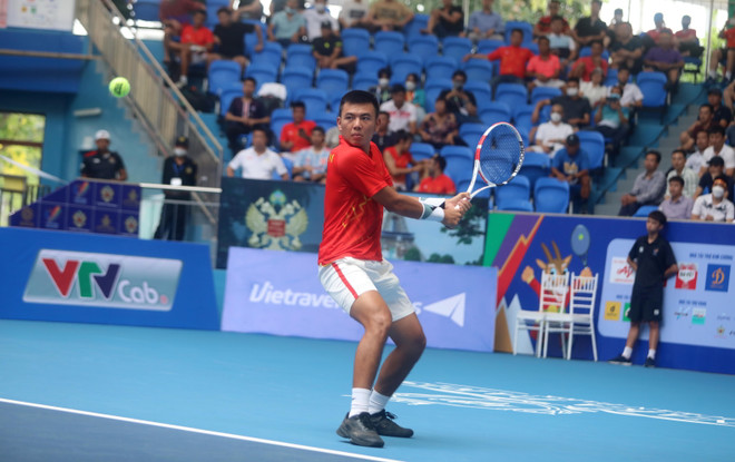 Thắng 2 set trắng, Lý Hoàng Nam thẳng tiến bán kết tại SEA Games 31 ảnh 1