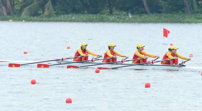 Rowing mang tấm Huy chương Vàng thứ 13 về cho đoàn Việt Nam ảnh 1