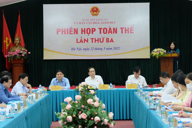 Phiên họp toàn thể lần thứ ba Ủy ban Văn hóa, Giáo dục của Quốc hội ảnh 1