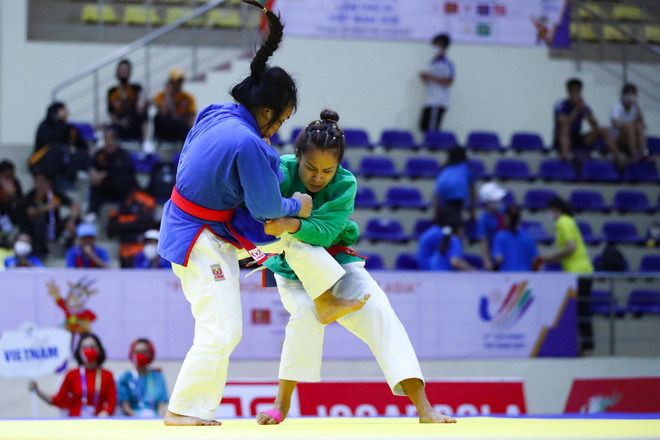 Cập nhật SEA Games 31: Đội tuyển kurash liên tiếp giành được 4 HCV ảnh 1