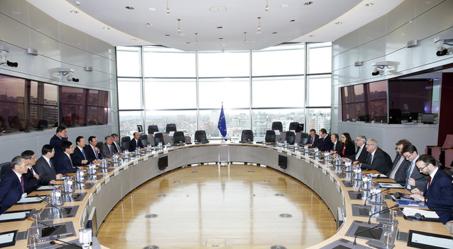 Lãnh đạo Việt Nam-EU ra tuyên bố báo chí chung thúc đẩy hợp tác ảnh 3