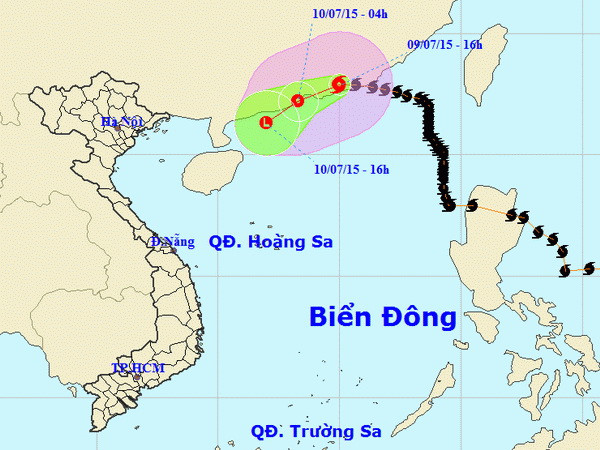 Bão số 2 suy yếu và tan dần, thời tiết biển có thể diễn biến xấu ảnh 1