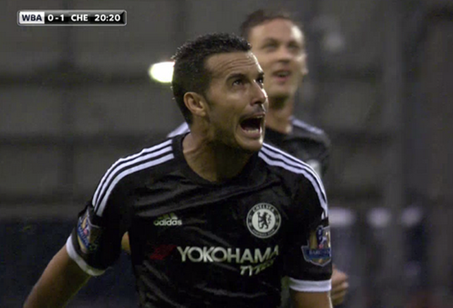 Cận cảnh Pedro sút tung lưới West Brom trong ngày ra mắt Chelsea ảnh 1