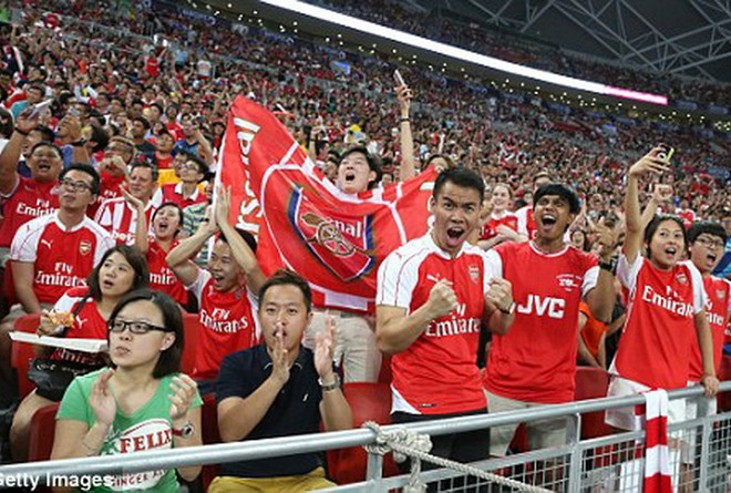 Arsenal lần đầu giành chức vô địch Premier League Asia Trophy ảnh 2