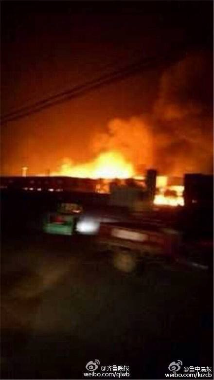 Những hình ảnh đầu tiên ở vụ nổ hóa chất mới nhất tại Trung Quốc ảnh 1