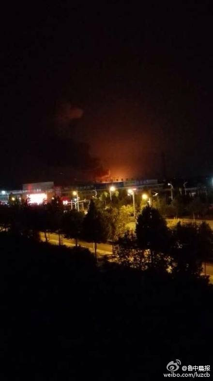 Những hình ảnh đầu tiên ở vụ nổ hóa chất mới nhất tại Trung Quốc ảnh 3