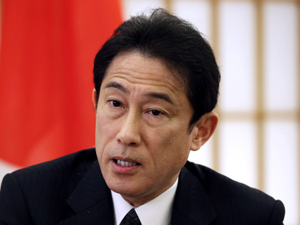 Ngoại trưởng Nhật Bản Fumio Kishida. (Nguồn: Inquirer News) Nhật Bản sẽ cử nhóm nghiên cứu tới các đảo tranh chấp với Nga ảnh 1