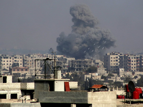 Thành phố Damascus của Syria. (Nguồn: Getty Images) Chuyên gia: Mỹ duy trì lực lượng tại Syria đe dọa hòa bình khu vực ảnh 1