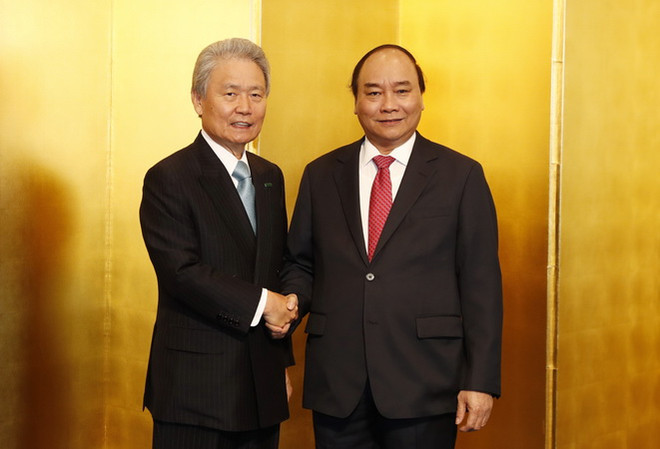 Thủ tướng làm việc với Liên đoàn Kinh tế Nhật Bản-Keidanren ảnh 1