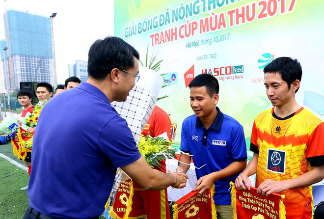 TTXVN thắng trận ra quân giải bóng đá Báo Nông Thôn Ngày Nay ảnh 2