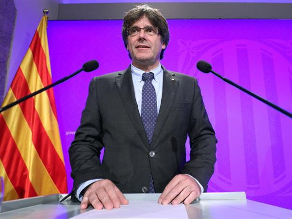 Tây Ban Nha: Thủ hiến Catalonia Puigdemont có thể bị bắt giữ ảnh 1