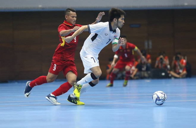 Futsal Việt Nam thua đậm trước Futsal Thái Lan ở “chung kết sớm” ảnh 1