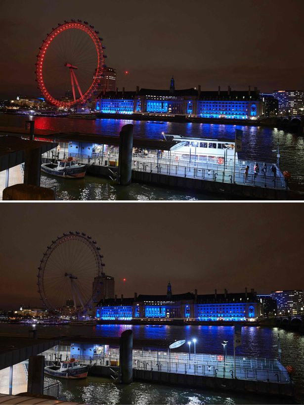 London Eye: Địa danh nổi tiếng cũng sẽ tắt đèn trong sự kiện vì môi trường này. (Nguồn: Getty Images) Các địa danh trên thế giới cùng tắt đèn hưởng ứng giờ Trái Đất ảnh 3
