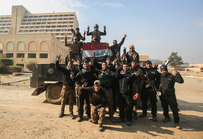 Các lực lượng Iraq giành quyền kiểm soát hoàn toàn phía Đông Mosul ảnh 1