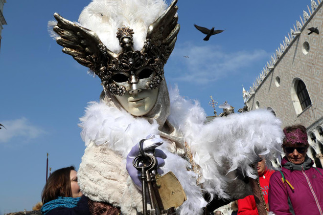 Tưng bừng Lễ hội hóa trang nổi tiếng thế giới Venice 2017 ảnh 4