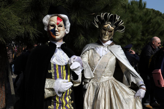 Tưng bừng Lễ hội hóa trang nổi tiếng thế giới Venice 2017 ảnh 6