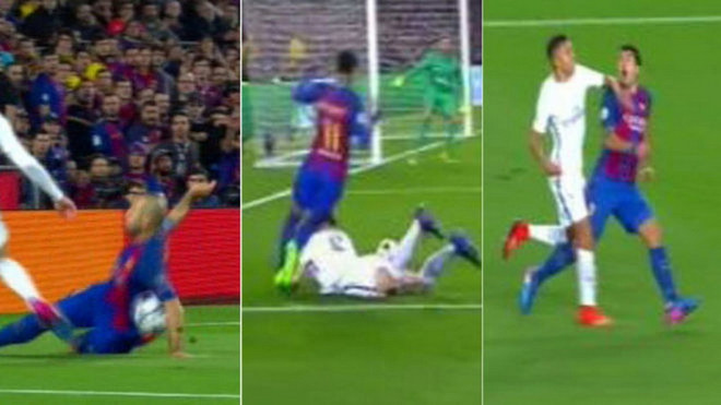 Trọng tài gây tranh cãi trong chiến thắng điên rồ của Barcelona ảnh 1