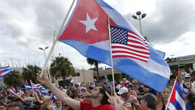 Quan hệ Mỹ-Cuba bị ảnh hưởng bởi tuyên bố của ông Trump. (Nguồn: AFP/Getty Images) Theo dòng thời sự: Trở ngại mới trong quan hệ giữa Mỹ và Cuba ảnh 2