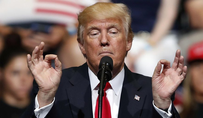 Tổng thống Mỹ Donald Trump. (Nguồn: AP) Tổng thống Mỹ Trump: Ít lựa chọn trong việc bãi bỏ Obamacare ảnh 1