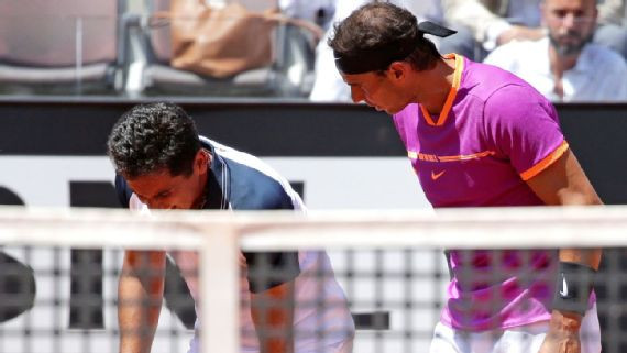Rome Masters: Nadal thắng không tưởng, số 1 thế giới bị loại ảnh 2