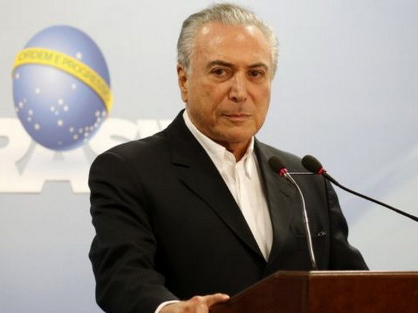 Tổng thống Brazil M​ichel Temer tuyên bố sẽ không từ chức ảnh 1