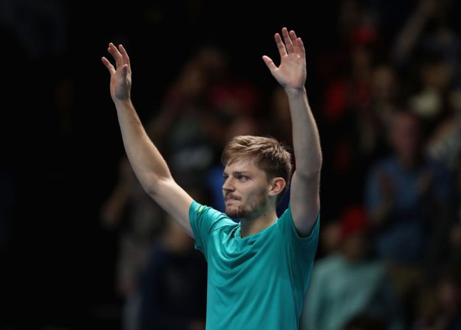 David Goffin thắng sốc Roger Federer ở bán kết ATP Finals 2017 ảnh 2
