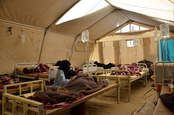 Một khu điều trị tại Khamer. (Nguồn: msf.org) Yemen: Liên quân Arab không kích khiến 92 tù nhân thương vong ảnh 1